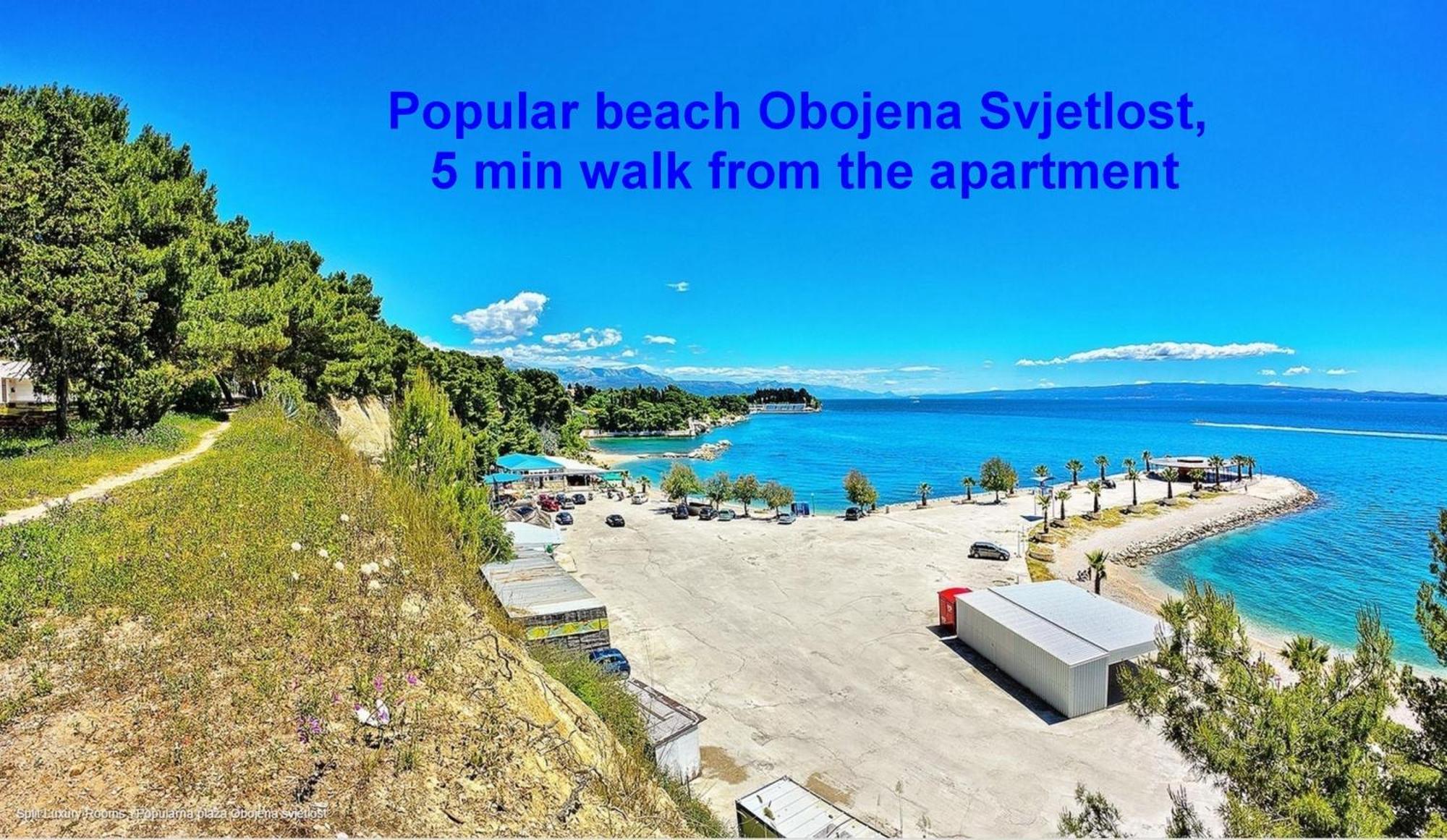 Beachfront Apartment Milan, With Balcony 斯普利特 外观 照片
